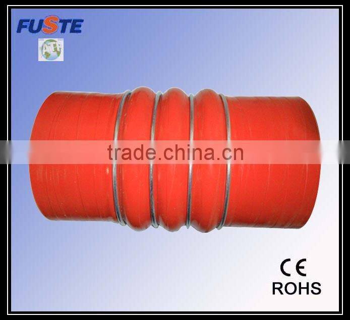 Fibra reinforce silicone hose