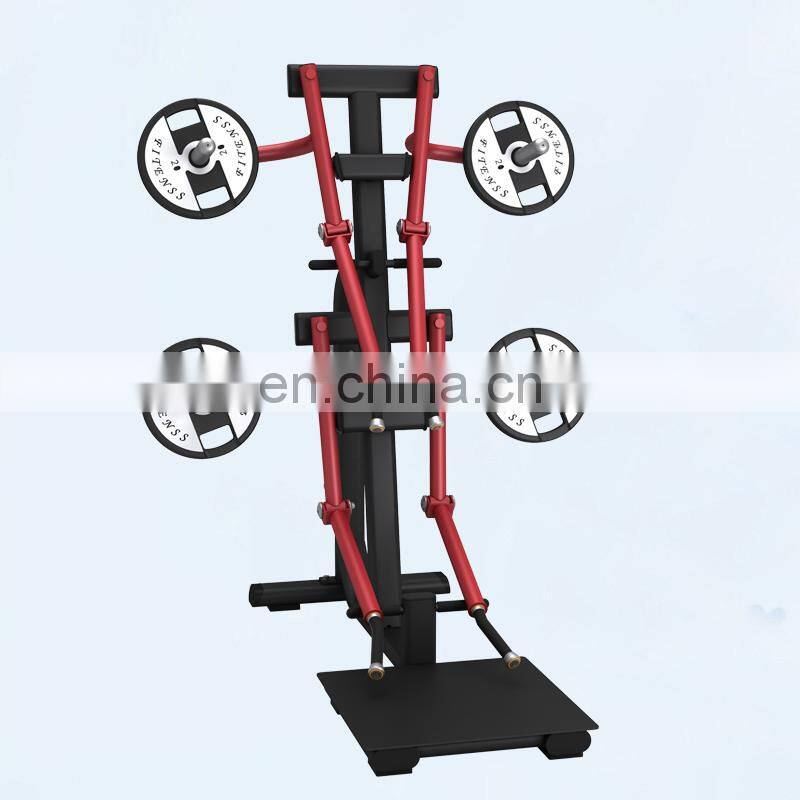 Side Standing Shoulder Press Machine Plate Loaded  Home Gym Fitness Equipment Standing Side Lateral Raise
