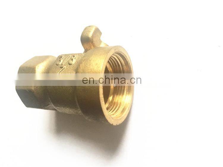 Custom brass die forging and machining brass pipe fittings