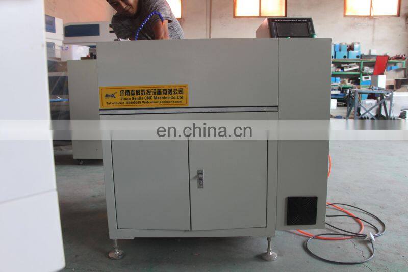 cnc glass grinding and polishing machine for grinding the shaped glass edge smooth