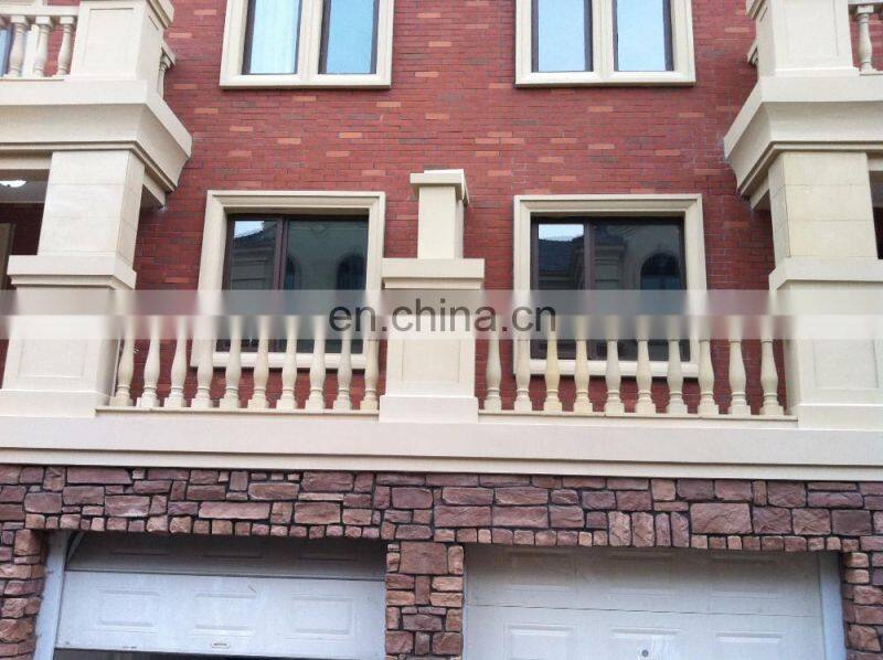Factory Natural Roman SandStone Pillars Columns For Customized Design Sale