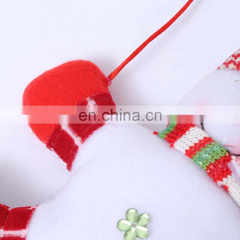 Merry Christmas Cute Santa Claus Snowman Door Hanging Christmas Tree Home Decor Ornaments Xmas Gift New Year Decoration