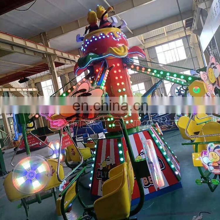 12 seats Self control bee bike rides Amusement park swing ride for sale
