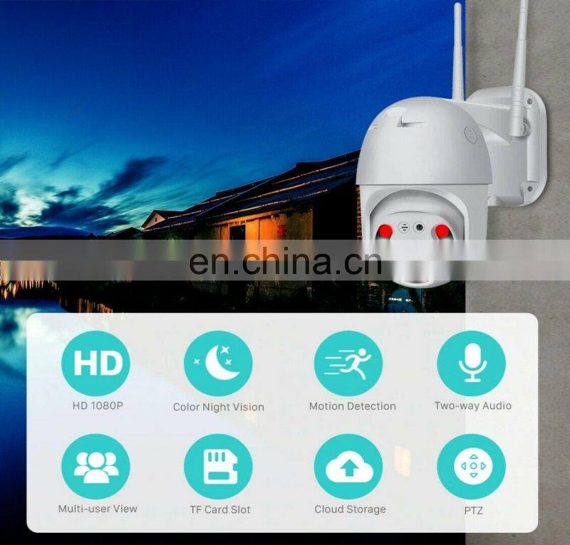1080P WIFI IP Wireless Camera Outdoor CCTV HD PTZ Smart Home Security IR 360 Cam YOOSEE  Icsee