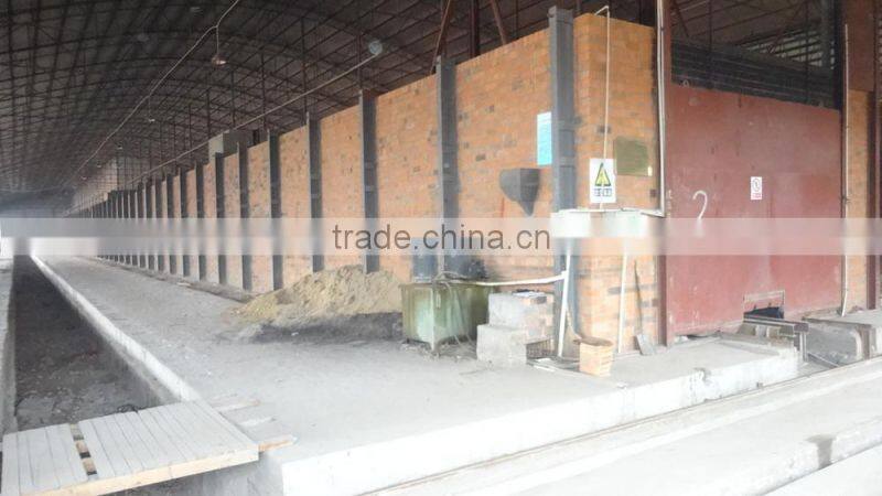 Brick kiln for drying and firing, automatic brick production line