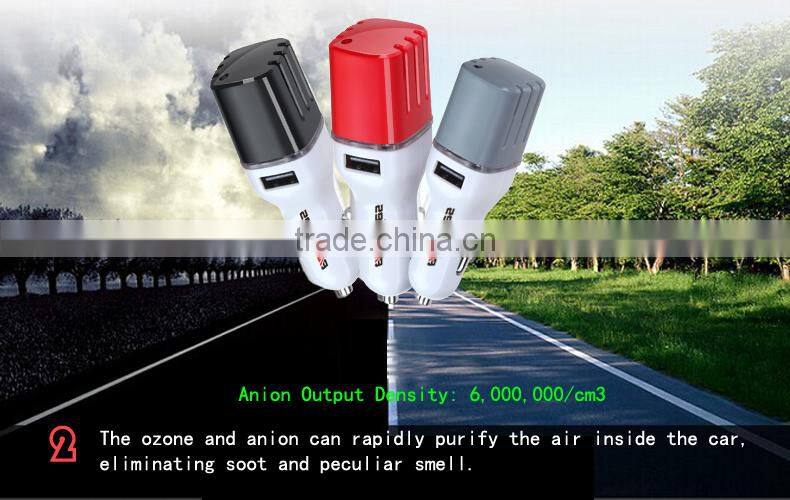 2016 New product eBuddies Anion Dual USB Car Charger ce rohs