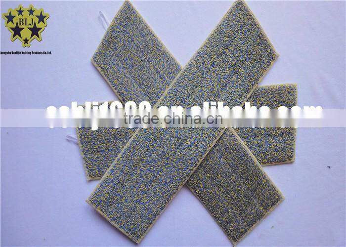 Sustainable Ecofriendly Replaceable Microfiber Dyed Pocket Twist Mop Pad Home Essential