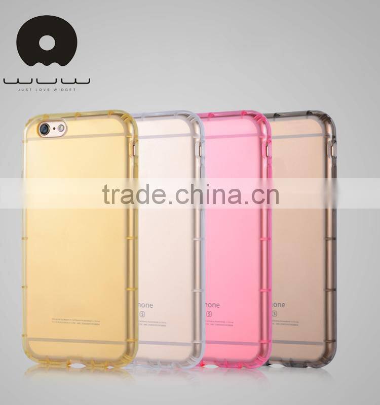 mobile phone bumper silicon case for iphone6s with shockproof function