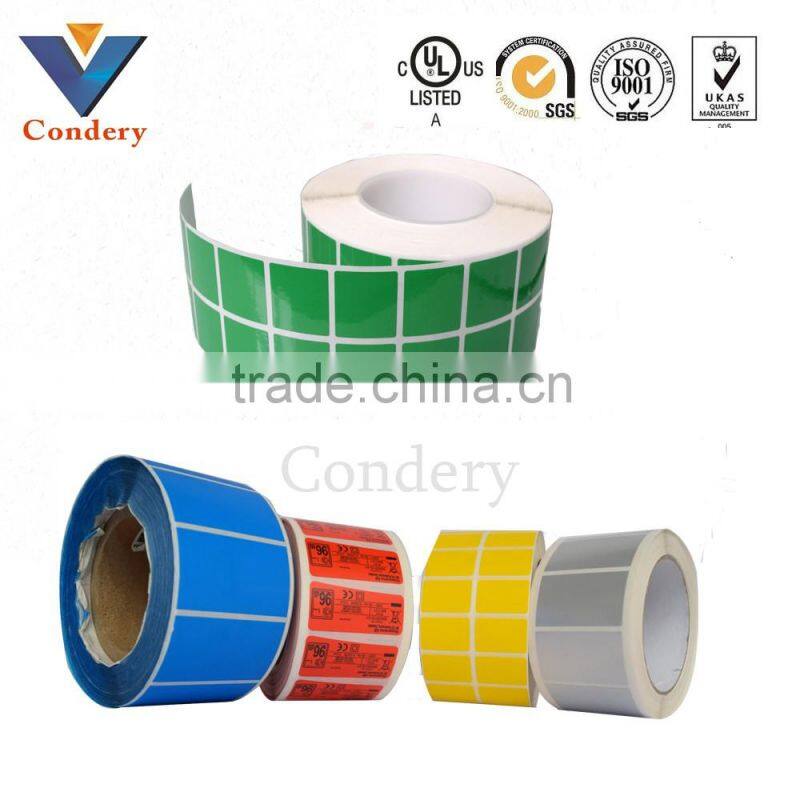 china supplier Custom wholesale stickers white Blank Label