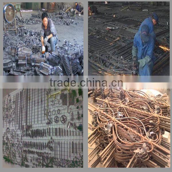 China Factory Wholesale Decorative Wrought Iron Rosettes