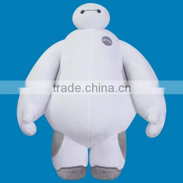 Big hero 6 - Big white plush toy baymax for wholesale