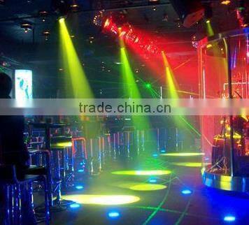 Disco dmx mini led moving head light 1pcs x 15w white lamp