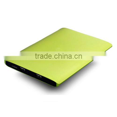2014 Blade ultra-thin 18000mah brands power bank with manual