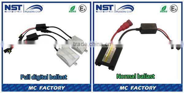 Extremely Brightness H4 pulse telescopic Hi/Lo Bi-xenon bulbs with digital ballast golf 4 xenon headlight
