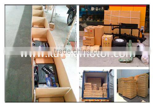 KAVAKI Three Wheel Mini Cargo Truck With Delivery Box Engine Powered
