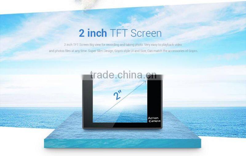 2016 New Sports Camera A9 1080P Full HD 2.0 inch 30M Waterproof Mini Camera