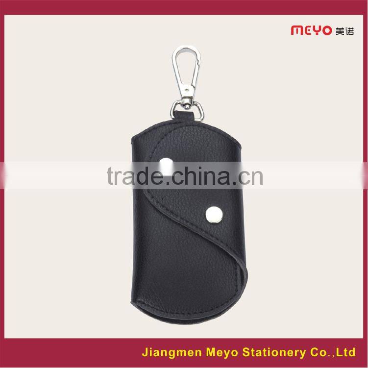 2015 New Commercial Promotional Customized Made Genuine Leather Key Card Wallet MEYOKW130