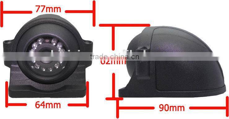 For Bus Truck Trailer Ambulance Waterproof Night Vision Vehicle Camera Side Camera