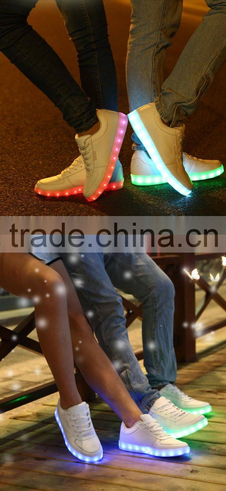 Best seller Summer shoes sneaker flasing led lights for shoes