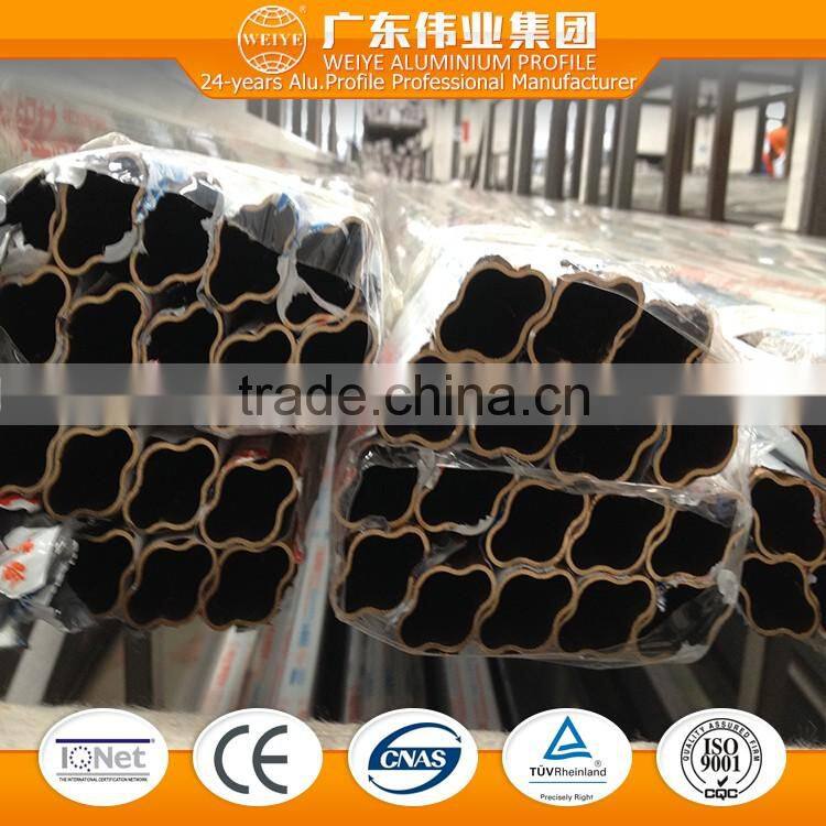 6351 T3-T8 0.8-1.4mm aluminum extruded for Jalousie Windows with polished finish