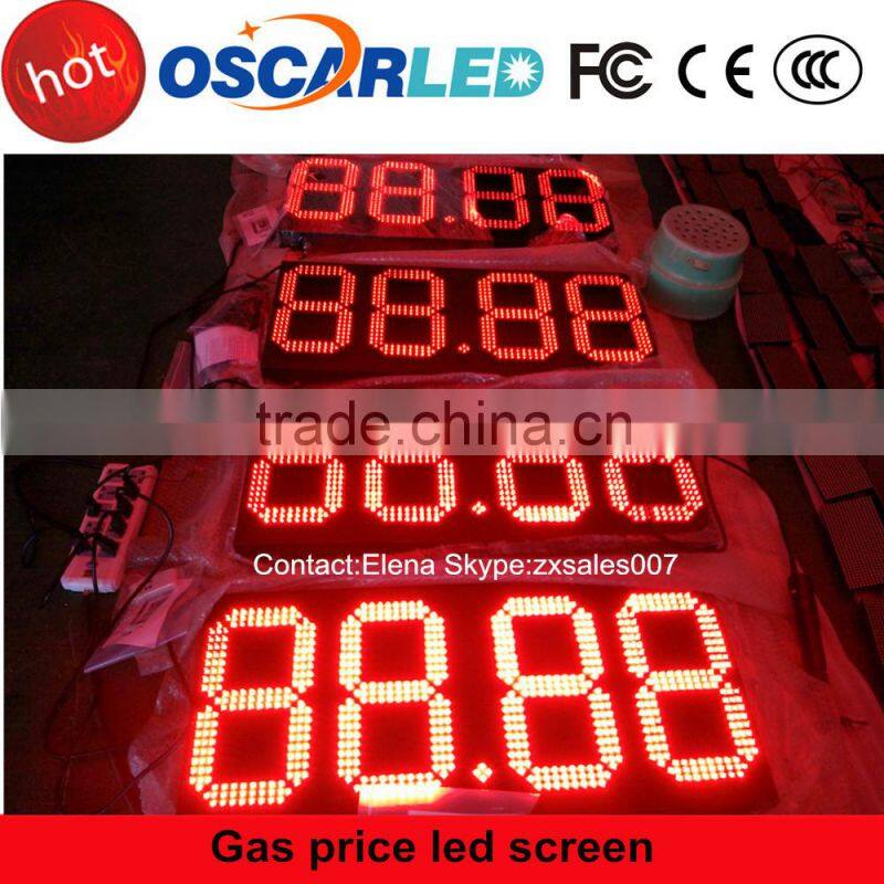 ali 7 segment led display 4 digit for shopping mall advertising