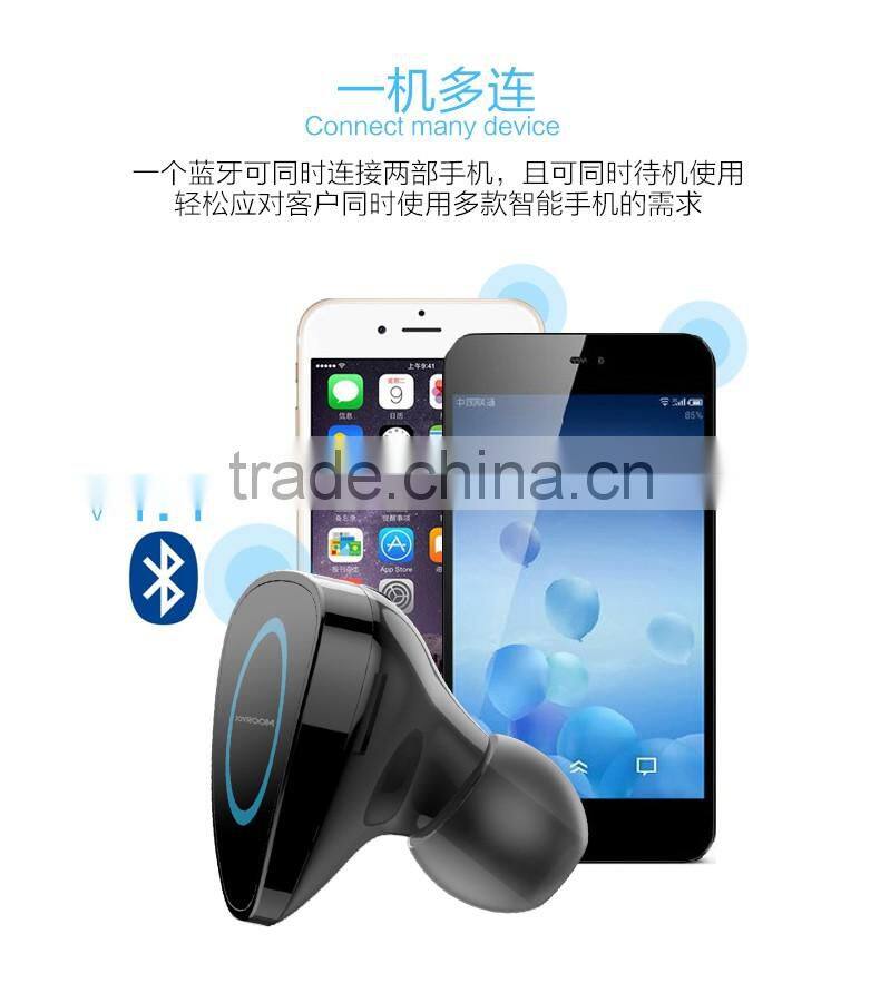 Joyroom 2 in 1 4.1 Bluetooth Earphone with 2.1A Quick Charging Car Charger for Universal Mobile Phone MT-5614