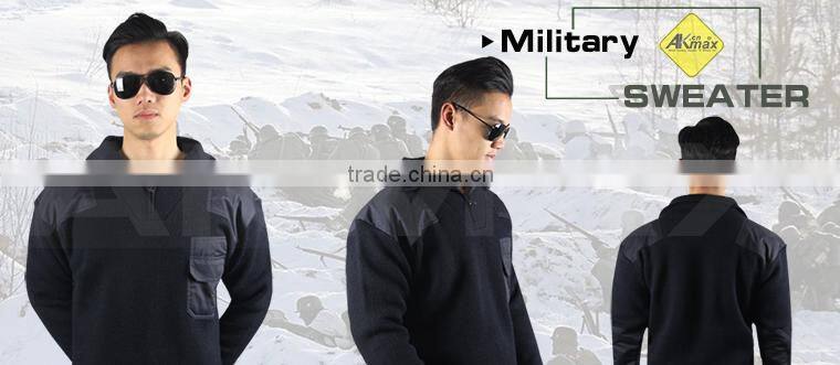 Navy Sweater Military Men Sweater Army Commando Sweater