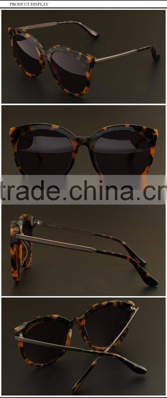 China best-selling acetate and metal polarized sunglasses