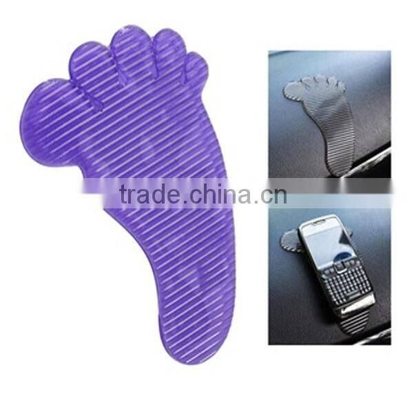 mobile phone holder sticky pu gel anti slip car pad