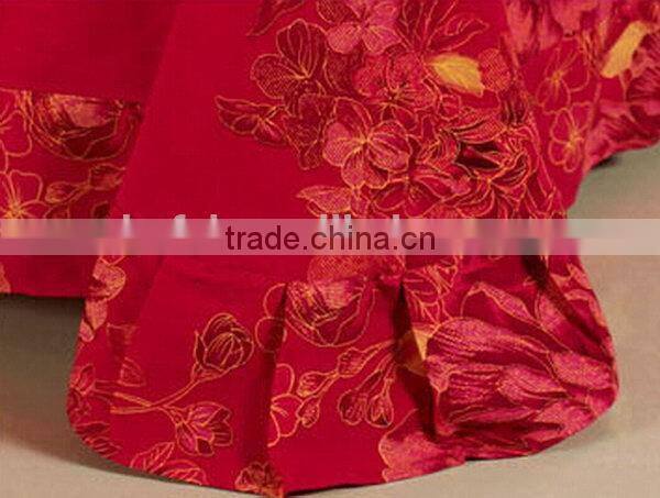 Fashion new products luxurious bed sheet set