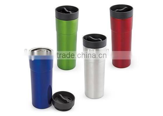 Double wall stainless steel water bottle with twist off lid System/drink bottle/bottle