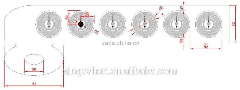 XGSun dogbone rfid label