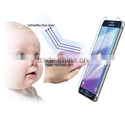 new premium custom cut 2.5D 0.33mm tempered glass screen protector for huawei P9