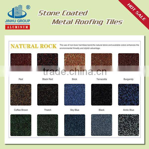 smoky gray bond/classic/wood / shingle classic tile Stone Coated metal Roofing Tiles