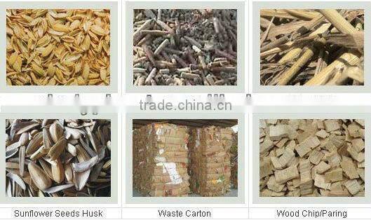 Charcoal briquette making/production line, wood briquette production plant