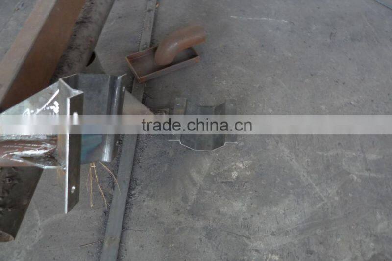 Powder coated steel pole clamp