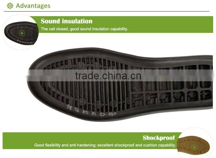 rubber sole type double color rubber sole for casual shoes