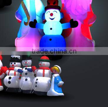 new year 2016 wholesale inflatable christmas trees white 7ft