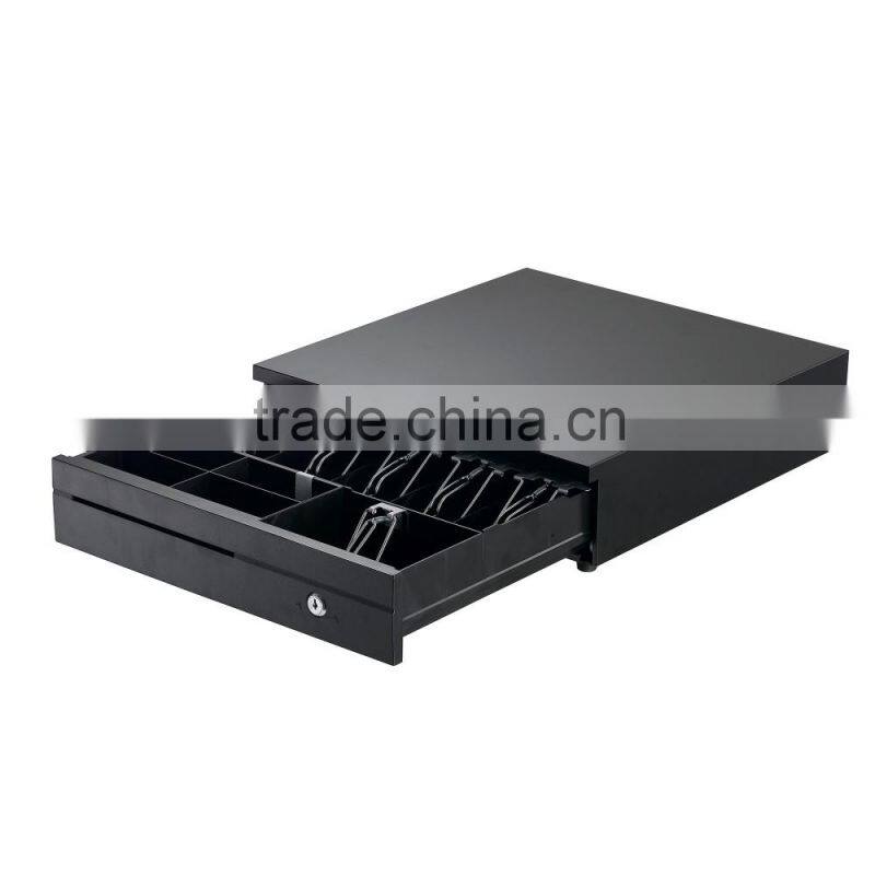 12.1 inch LED screen cash register for supermarket with 58mm thermal printer, cash box and keboard