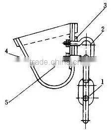 forged shackle for scraper