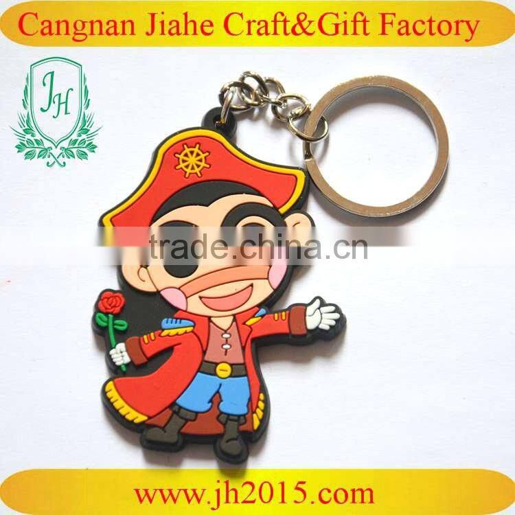 injection rubber pvc 3d keychain cheap logo custom made keychains