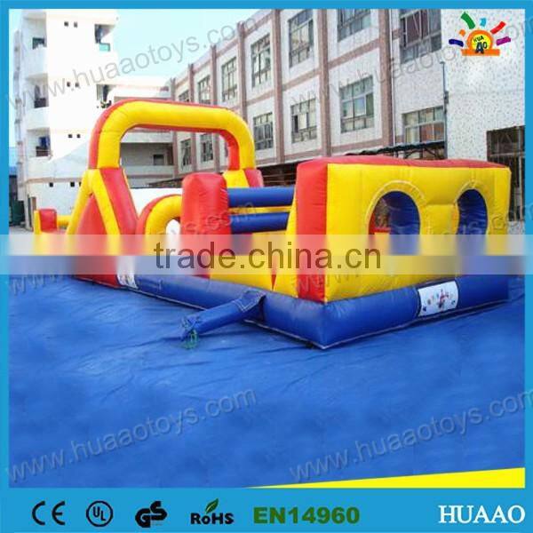 Commercial inflatable adult obstacle course