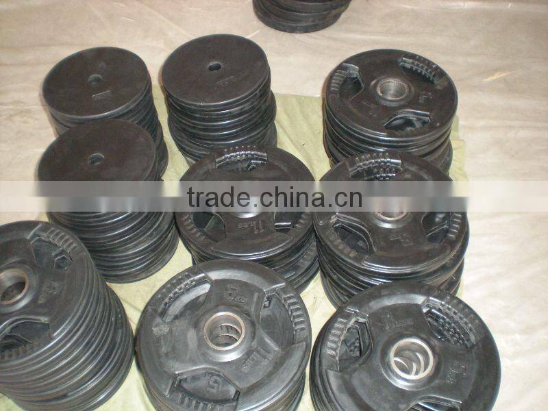 high quality rubber hex dumbbells