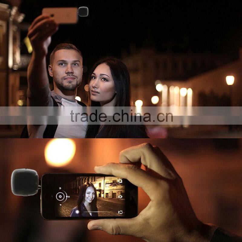 Mini Portable 16 LED Camera Fill-in Flash Selfie Light For Cell Phone Tablet
