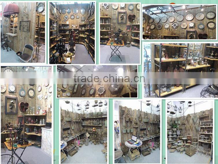 Vintage wholesale metal garden bird feeder with dome