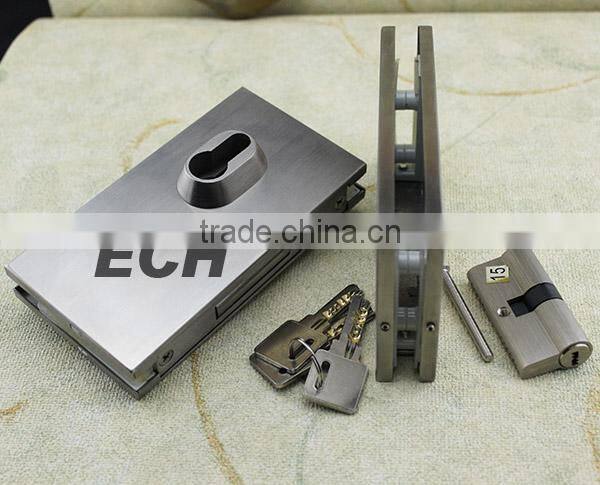 high class good quality stainless steel glass cabinet key lock