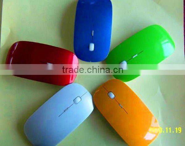 Touch wireless computer mouse colorful apple remote mouse