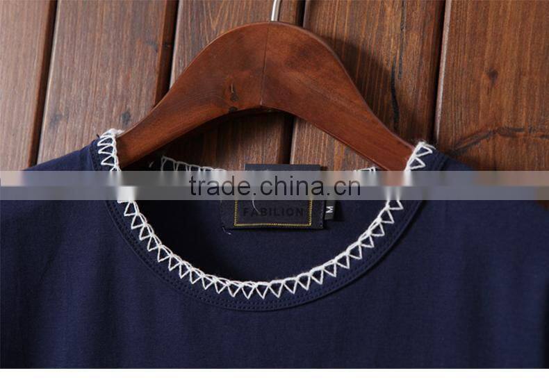 Alibaba website wholesale men clothing with pocket,100% cotton black blank casual t-shirt