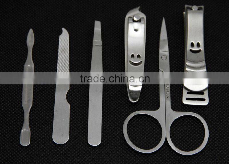1SET(6pcs) Stainless steel Dead nippers Pedicure sets Nail clippers set