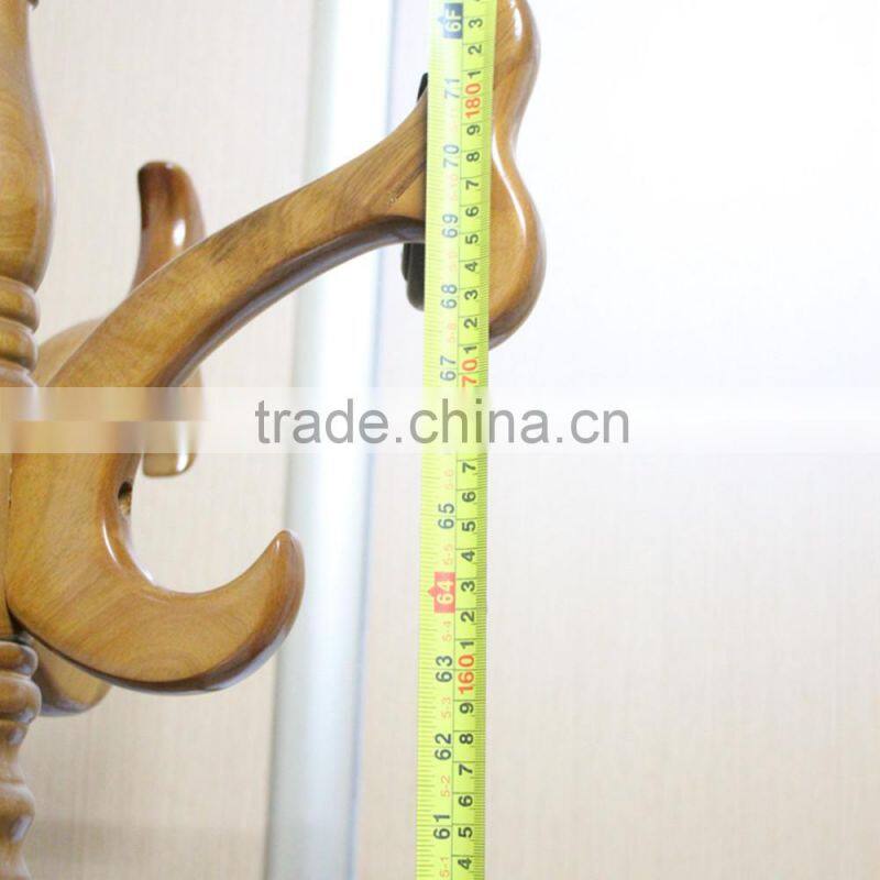elegant solid wood coatrack